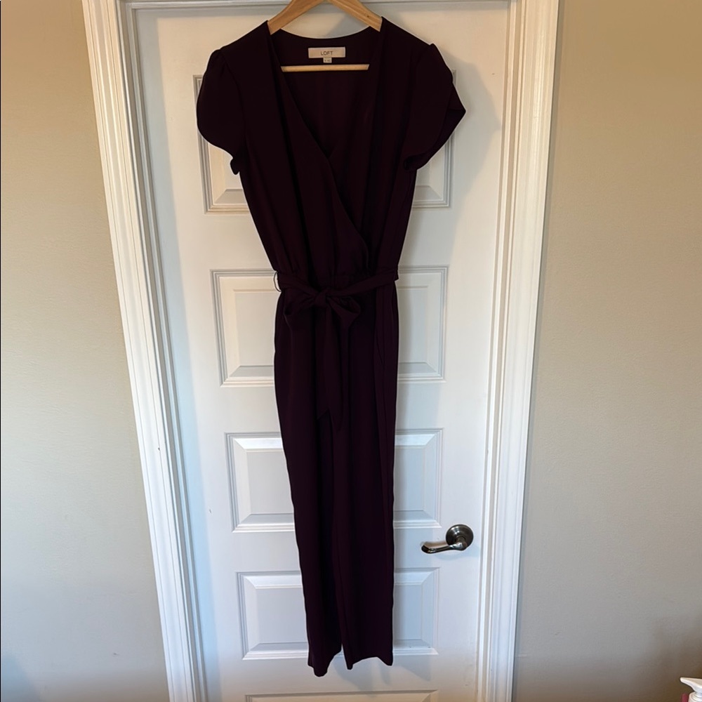 Elegant Purple Jumpsuit